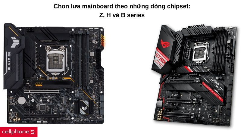 Chọn lựa mainboard dựa trên chipset của bo mạch chủ Intel