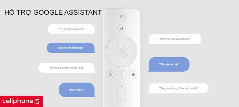 Hỗ trợ Google Assistant 