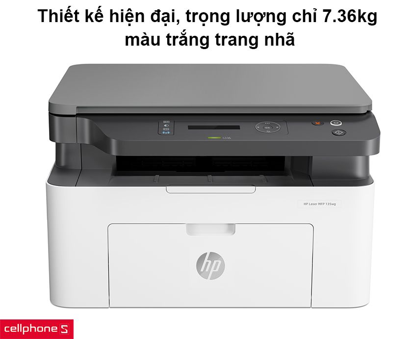 Thiết kế hiện đại, nhỏ gọn