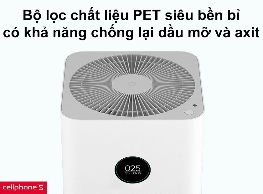 Bộ lọc được làm từ chất liệu PET siêu bền bỉ có khả năng chống lại dầu mỡ và axit