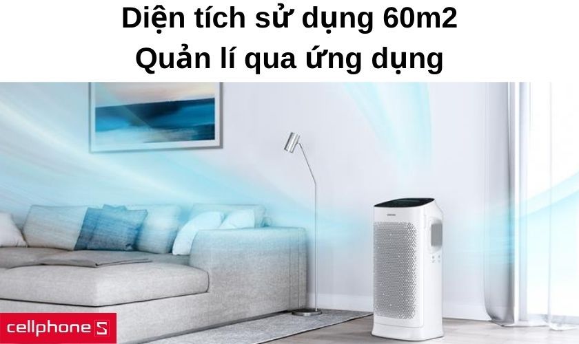 Máy lọc không khí Samsung AX60R5080WD/SV