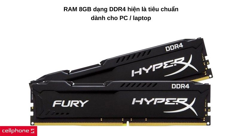 RAM 8 GB DDR4