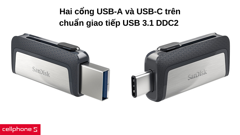 Phương thức kết nối USB-A và USB-C dành cho mọi thiết bị