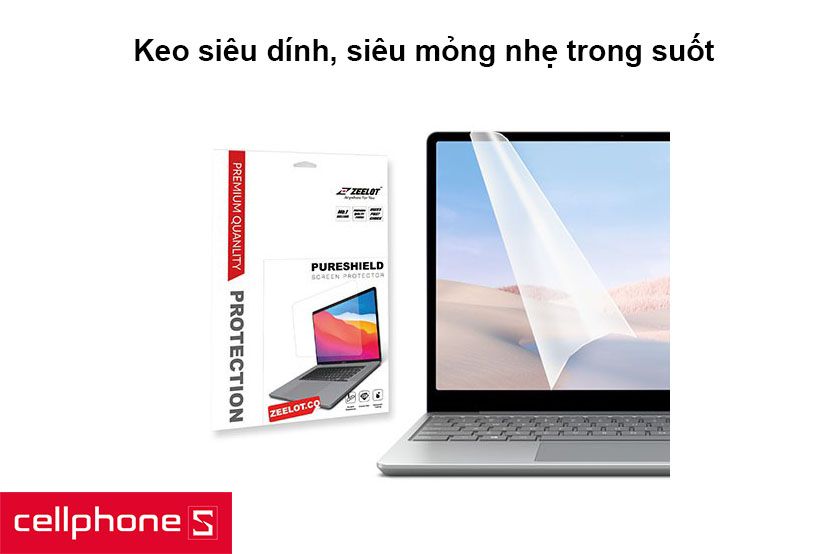 Dán Màn Hình Laptop 15.6 Inch Zeelot | Giá Rẻ