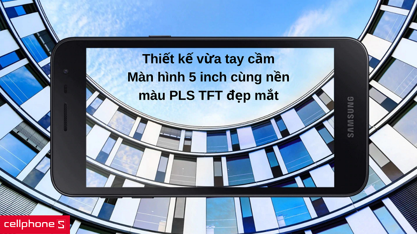 Thiết kế đơn giản với màn hình sắc nét của Samsung Galaxy J2 Core