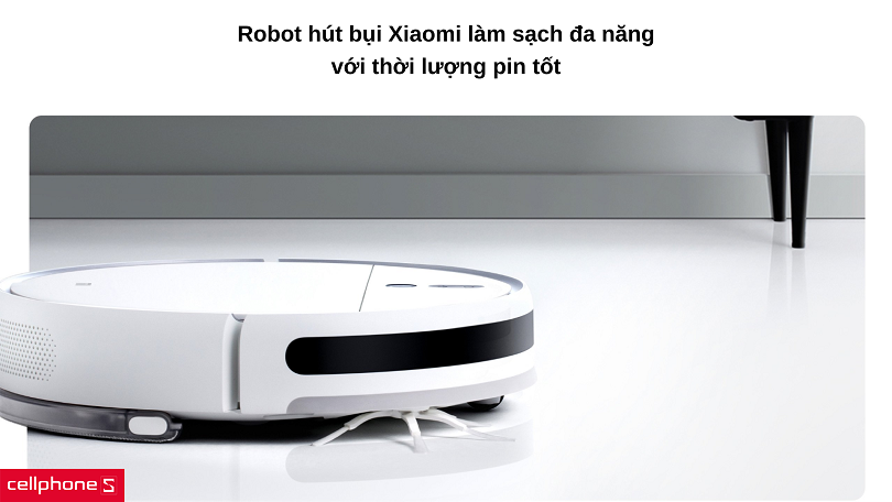 Đánh giá tính năng robot hút bụi lau nhà Xiaomi thông minh