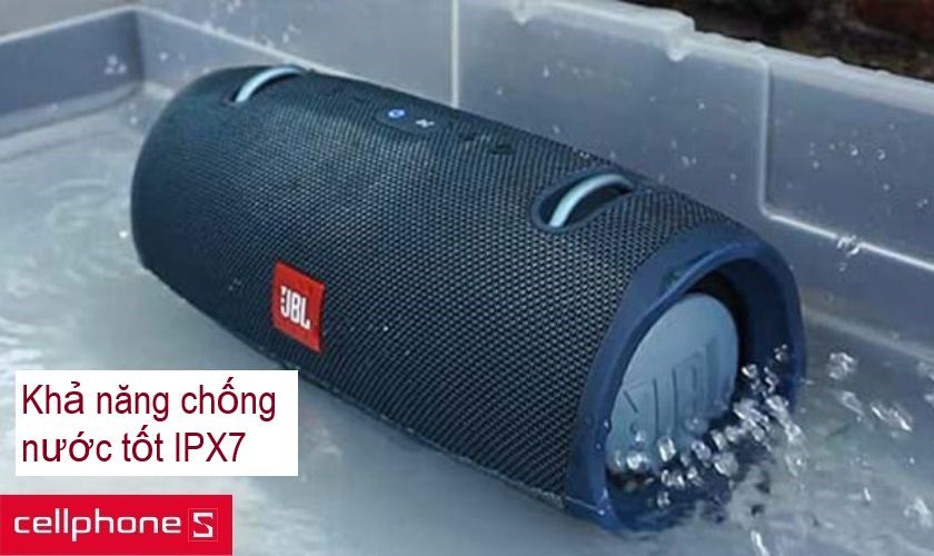 Khả năng chống nước IPX7 