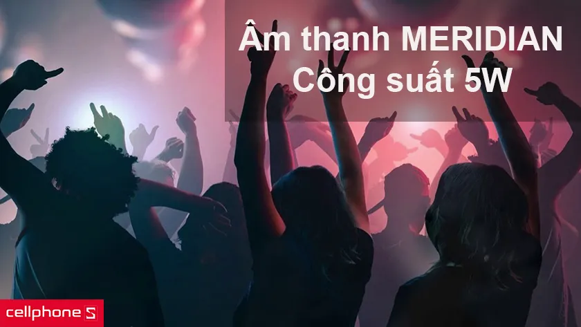 Âm thanh MERIDIAN cao cấp, hỗ trợ kết nối nhiều điện thoại