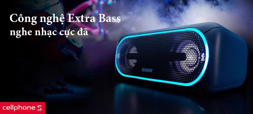 Sony SRS-XB40 được trang bị công nghệ Extra Bass