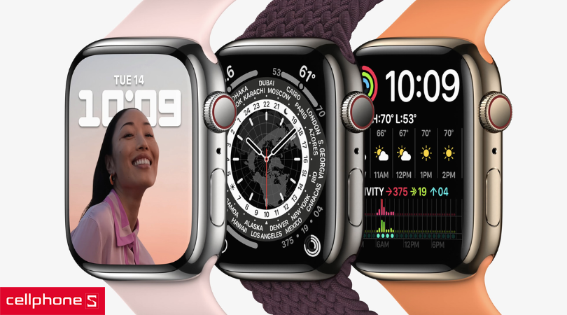 Cải tiến của Apple watch series 7 