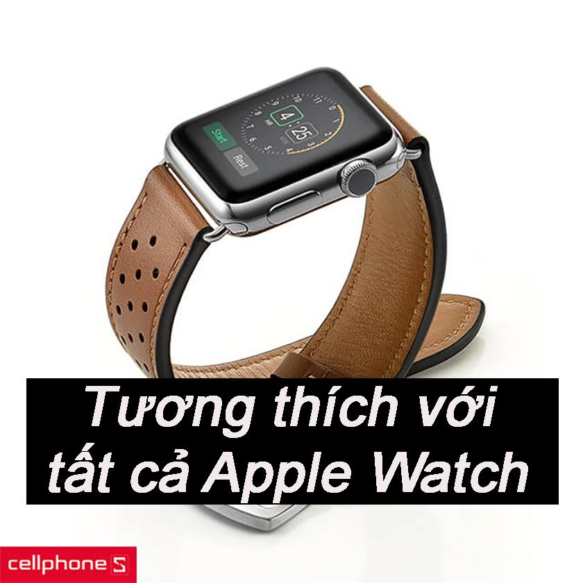 phù hợp với nhiều loại mặt của Apple Watch