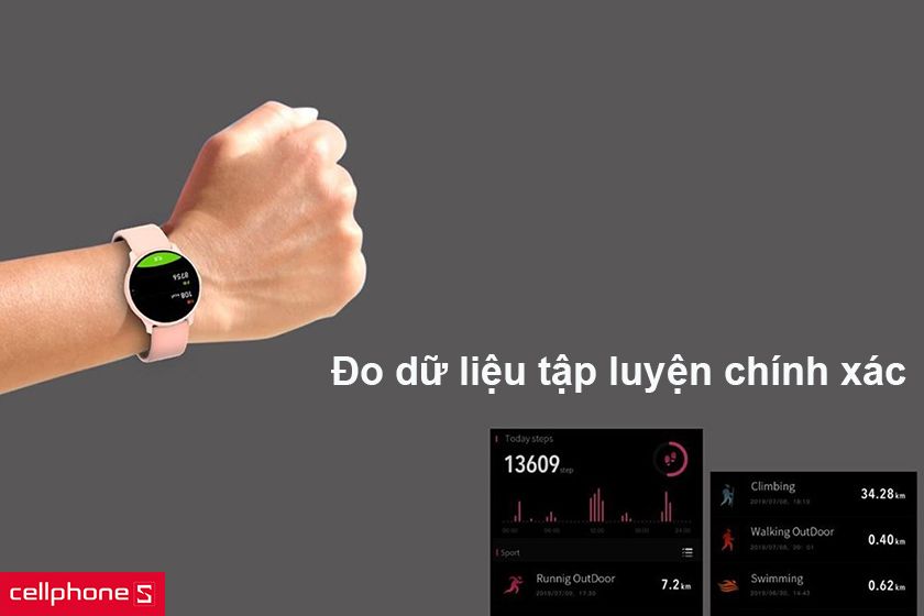 Đo dữ liệu tập luyện chính xác