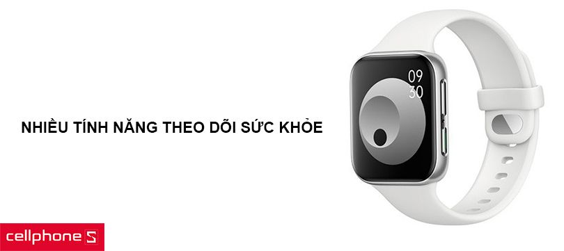 Hỗ trợ theo dõi sức khỏe với tính năng đo nhịp tim