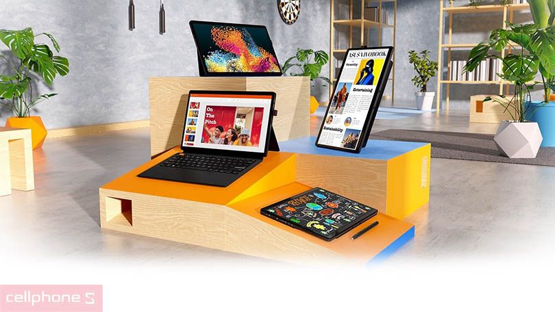 Thiết kế laptop Asus Vivobook Slate T3304GA-LQ021WS