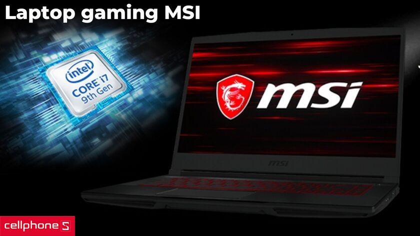 Laptop gaming MSI
