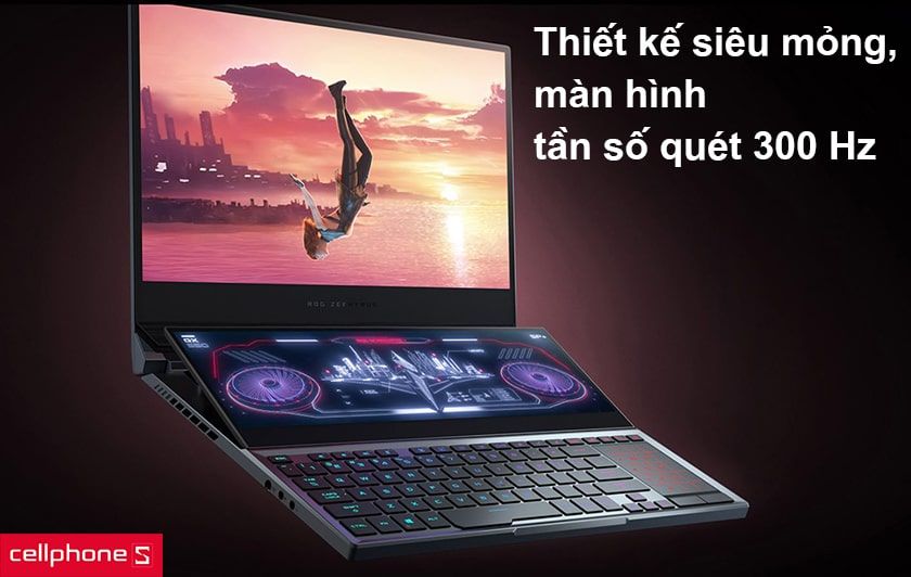 Laptop ASUS Gaming ROG Zephyrus Duo 15 SE GX551QS-HF103T – Định chuẩn lại laptop gaming