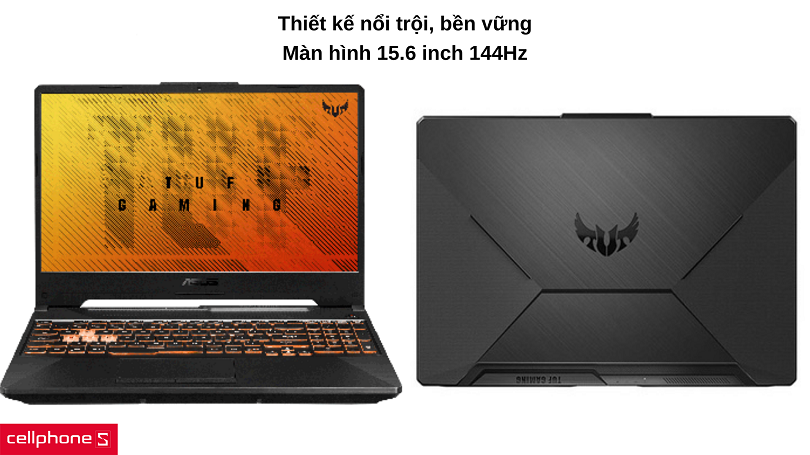 Laptop ASUS TUF Gaming F15 FX506LHB-HN188W - Tuyệt phẩm gaming đồ họa nặng