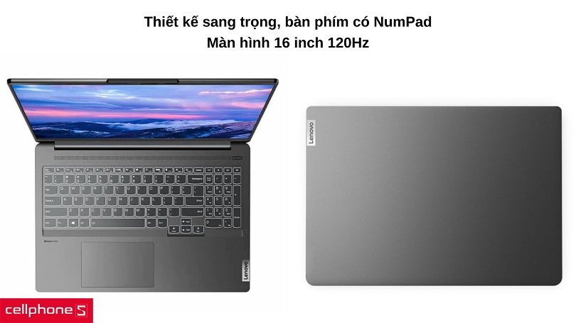 Laptop Lenovo Ideapad 5 Pro 16ACH6 82L50096VN | Giá rẻ, trả góp 0%