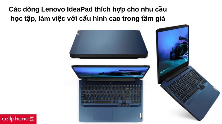 Lenovo IdeaPad - Laptop cho người dùng phổ thông