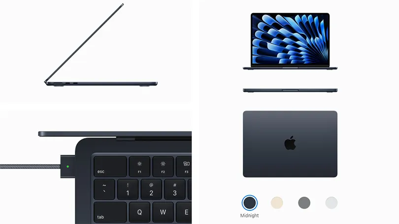 MacBook Air 15 インチ 2023 デザイン