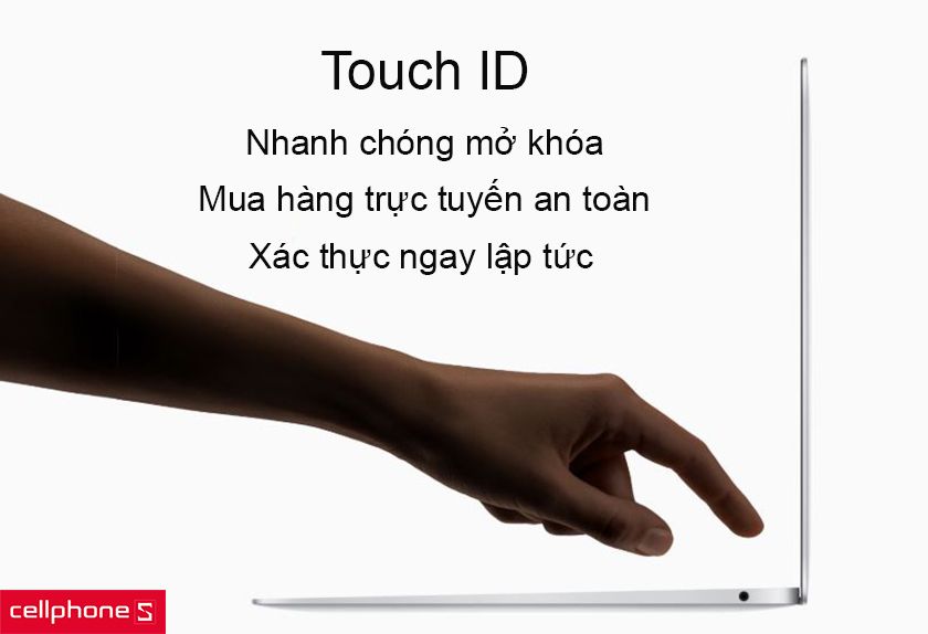 Touch ID bảo vệ an toàn dữ liệu
