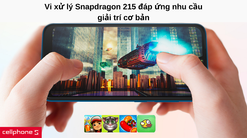 Vi xử lý Snapdragon 215 kèm công nghệ âm thanh Qualcomm® aptX™