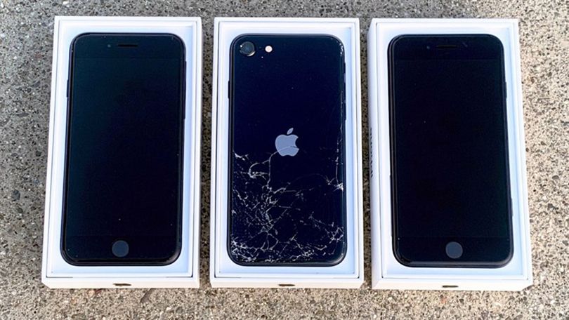 iPhone SE 3 bền bỉ sau bài test va đập