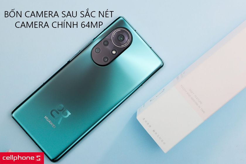 Cụm bốn camera sau sắc nét, hai camera trước chụp ảnh góc rộng