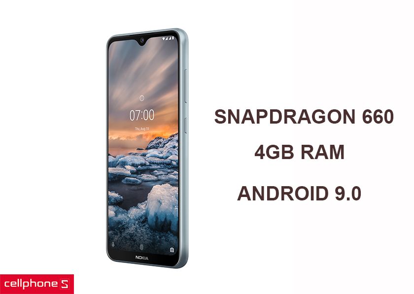 Hiệu năng mạnh mẽ với RAM 4GB với chip Qualcomm Snapdragon