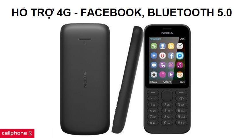 Trang bị 4G đầy tiện lợi, Bluetooth 5.0
