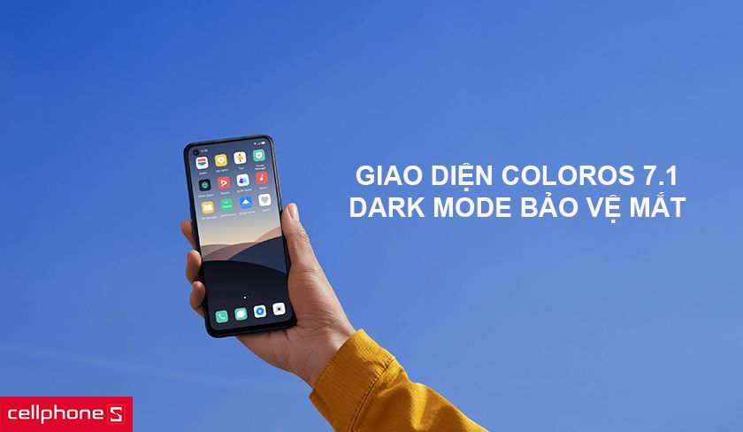 Giao diện ColorOS 7.1, Dark Mode bảo vệ mắt