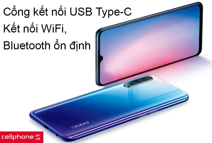 Cổng kết nổi USB Type-C cùng với các kết nối không dây ổn định như WiFi, Bluetooth