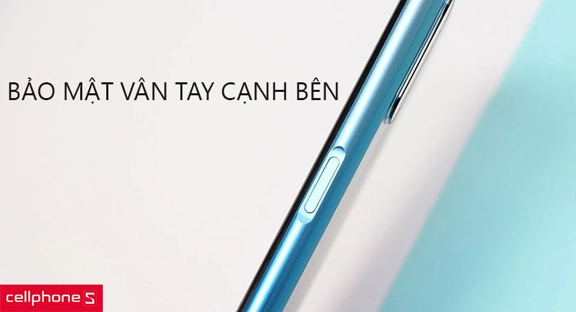 Bảo mật vân tay cạnh bên