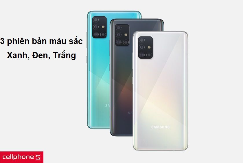 3 phiên bản màu sắc