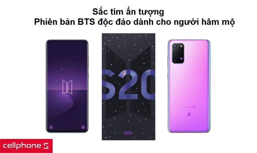 Phiên bản BTS sắc tím ấn tượng 