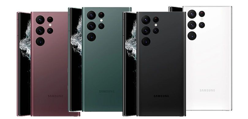Điện thoại Samsung S22 Ultra có mấy màu?