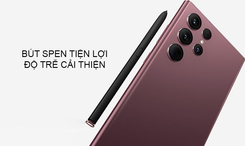 Samsung Galaxy S22 Ultra hỗ trợ bút S Pen tiện lợi