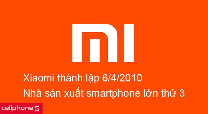 Giới thiệu thương hiệu Xiaomi