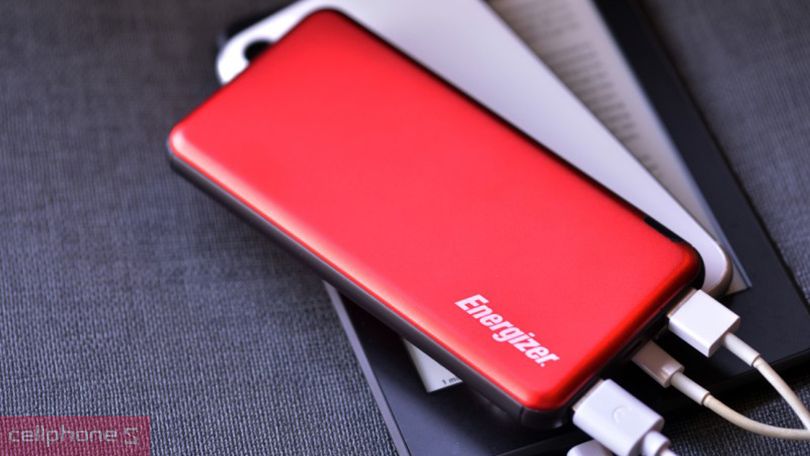 Pin sạc dự phòng Energizer 10000mAh UE10046 – Thiết kế sang trọng, hỗ trợ sạc 2 thiết bị cùng lúc
