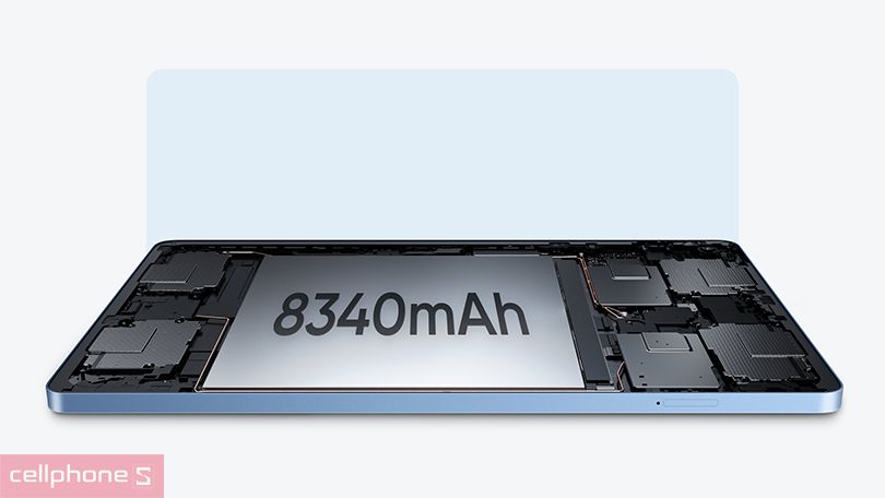 Đánh giá dung lượng pin máy tính bảng Realme Pad X 5G