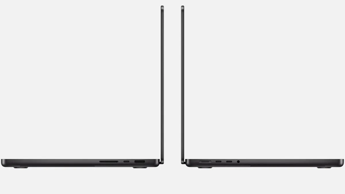 Thiết kế MacBook Pro chip M5