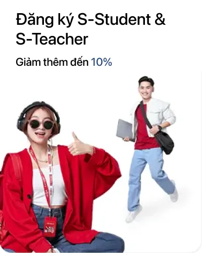 đăng kí S-student nhận ưu đãi Back to School của Apple 2026