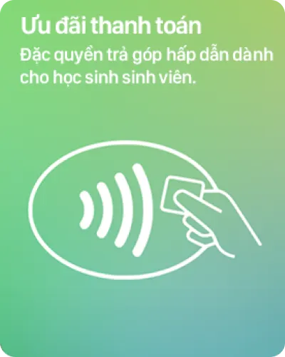 Apple sale 2026 kèm ưu đãi thanh toán