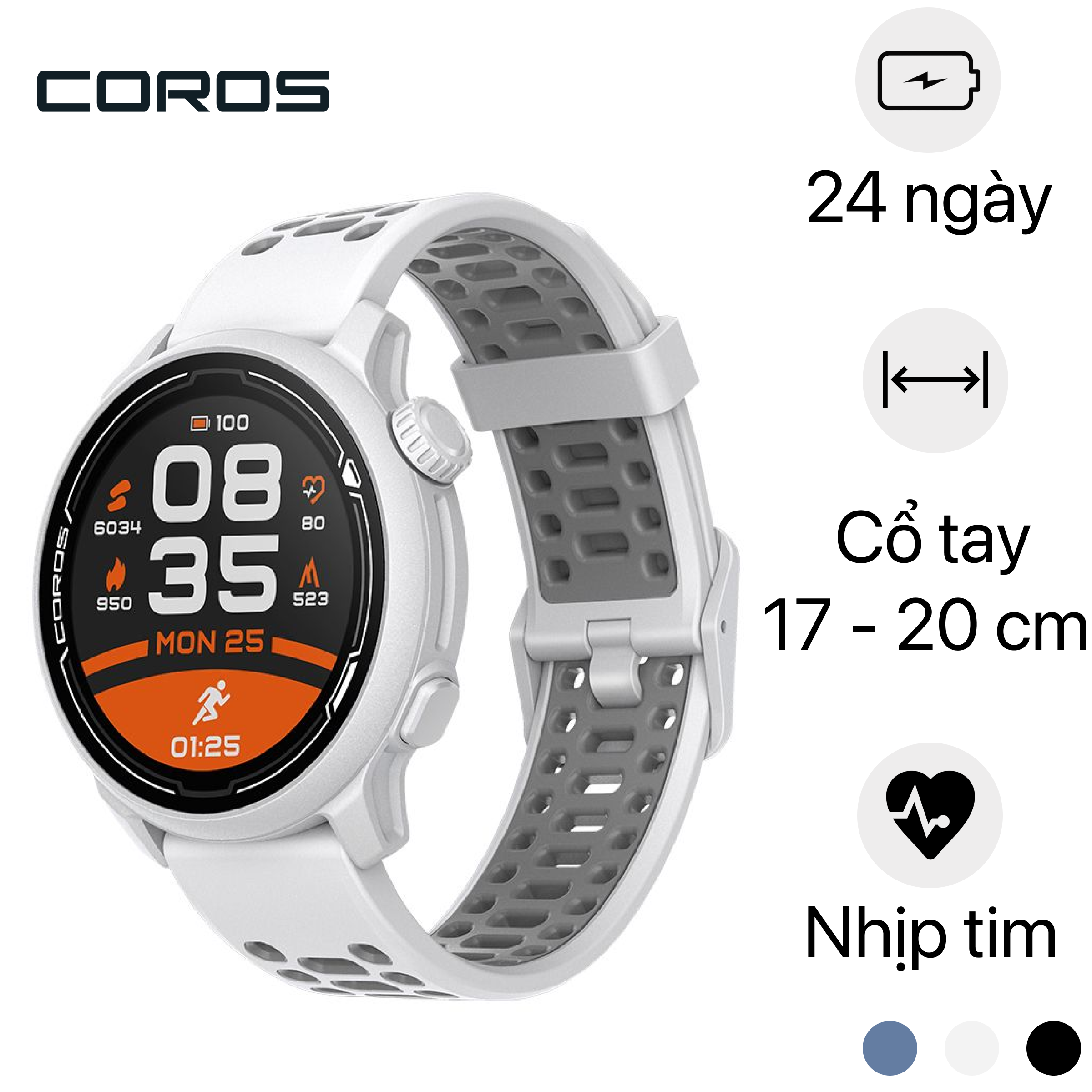 Những lưu ý quan trọng trước khi sở hữu đồng hồ Coros