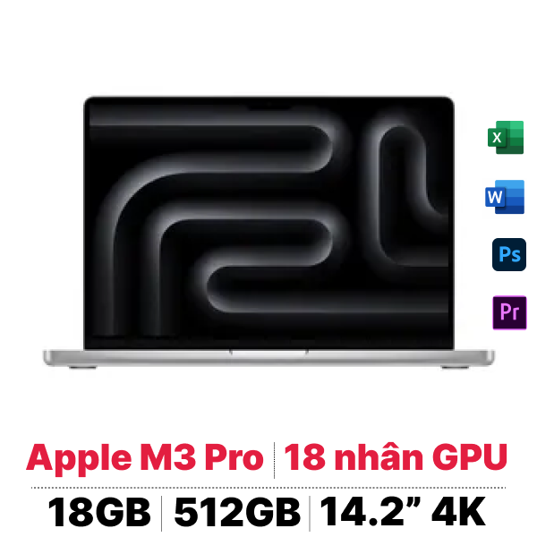 Macbook Pro 14 M3 Pro 18GB - 512GB | Chính hãng Apple Việt Nam