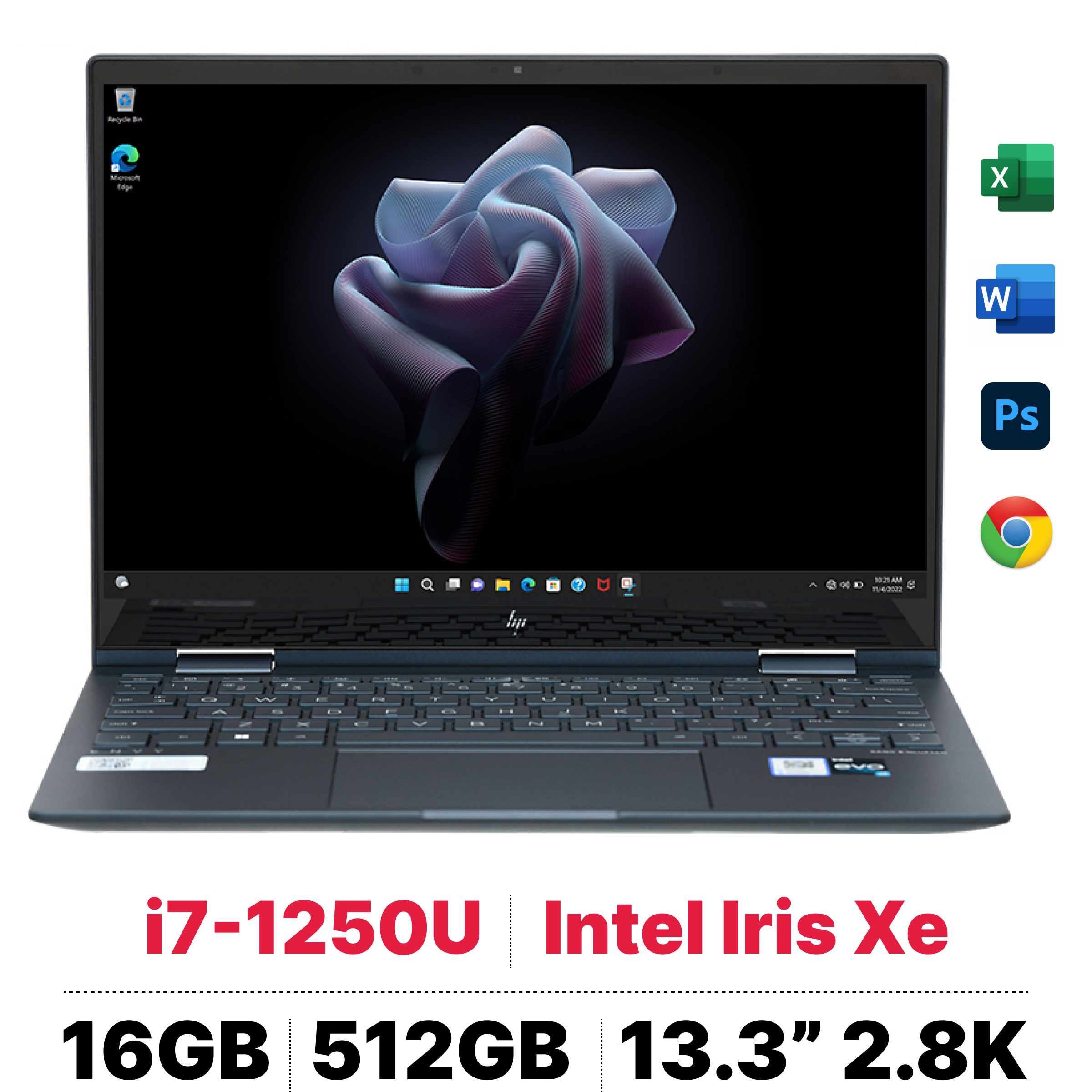 Laptop HP Envy X360 13-BF0090TU 76B13PA