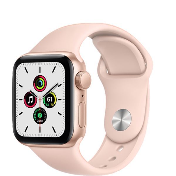 So s nh Apple Watch SE 44mm GPS Vi n Nh m D y Cao Su MKQ63