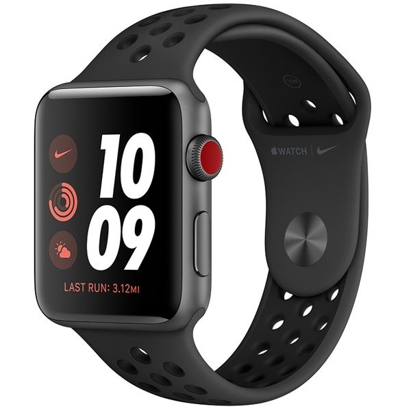 Apple Watch Nike+ 42mm (GPS) Viền Nhôm Xám Dây Đen MTF42 chính hãng,  giá rẻ, bảo hành 12 tháng