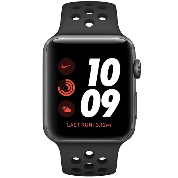 Apple Watch 3 Nike 42mm 4G Vi n Nhom Xam Day en MTH42 chinh hang tr y x c gia r b o hanh 6 thang
