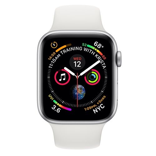đồng Hồ Apple Watch S4 40 Apple Watch 40mm (4G) Viền Nhôm Bạc Dây